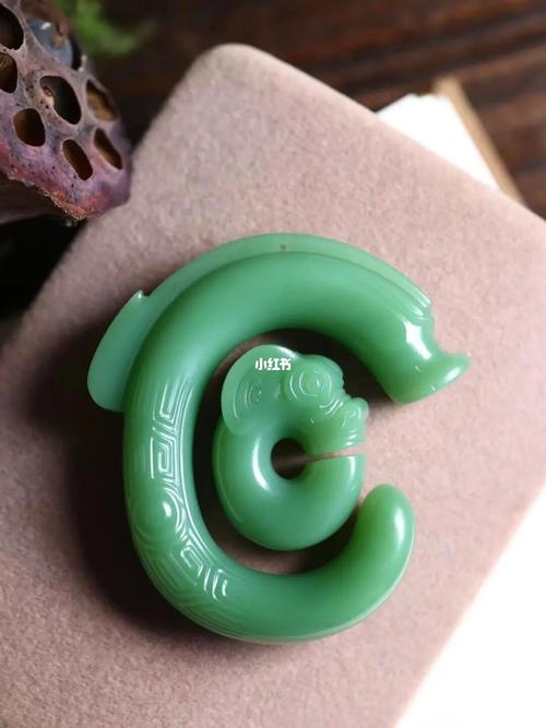 【极品】粉绿碧玉仿古玉龙把件/吊坠套装_吊坠_石佛寺