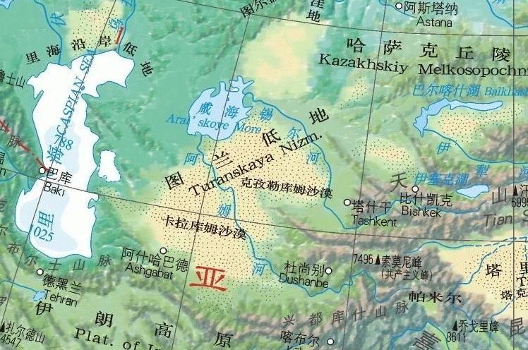 土库曼斯坦的逆天调水工程:咸海即将干涸,里海还会远吗?