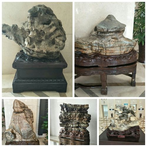 精美绝伦的来宾奇石.