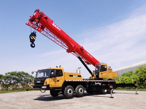 【多图】三一stc250t5-1汽车起重机可以躺的座椅细
