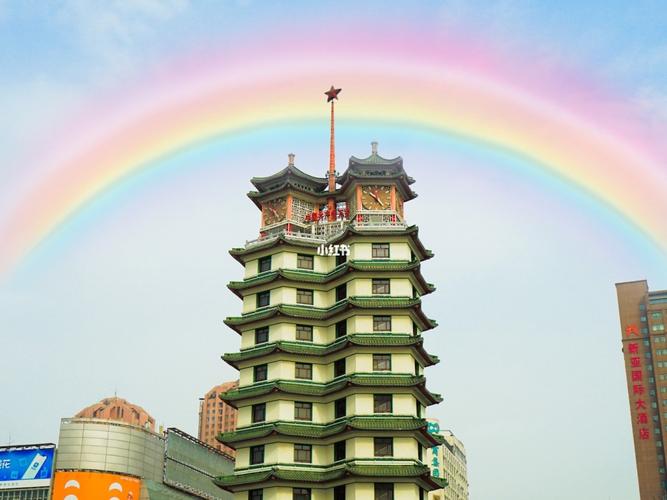 郑州二七纪念塔,城市靓丽的风景线_二七塔_景点_郑州