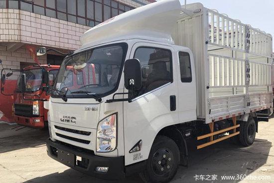 江铃凯运升级版116马力3645米排半仓栅式轻卡jx5042ccyxpg2图片