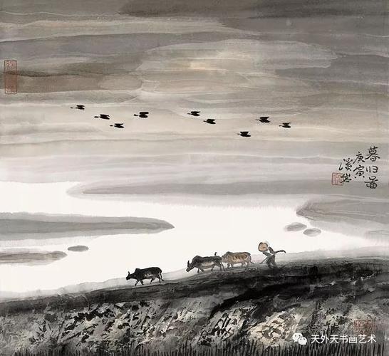 【山水画欣赏】乔溪岩中国画作品集