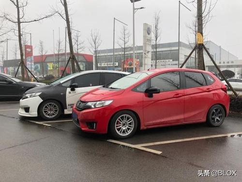 blox车主记前脸改装蜕变本田飞度改装分享