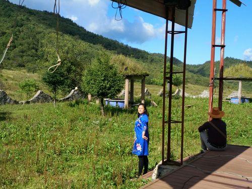 城口黄安坝,神田草原,千层河,露营野餐