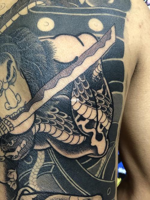 张顺破水门-老传统_纹身_美妆_彩妆