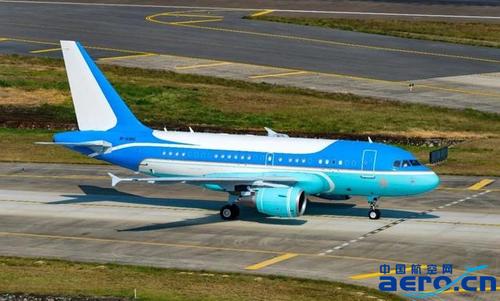 中国富豪空客a318空军一号 与大洋彼岸vc25惊人相似