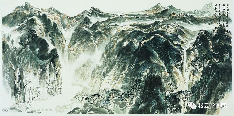 传统山水画的突破者之一——谈许钦松