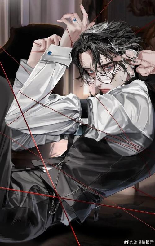 一组斯文禁欲系帅哥!代到了,我全部都要!