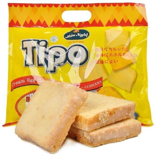 进口零食品 越南tipo面包干 代餐消化巧克力饼干153g 三包包邮商品