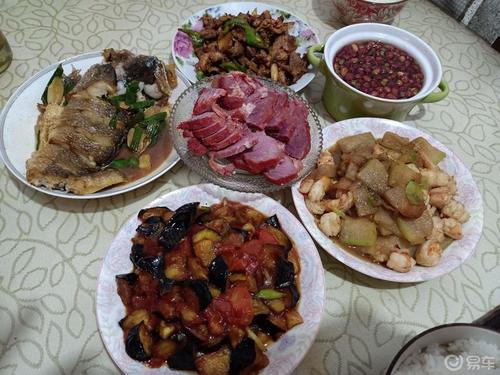 我的家乡年夜饭#简简单单的年夜饭,一家人在一起就是