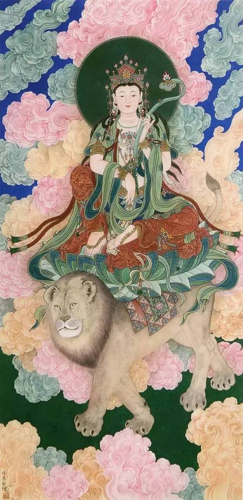 文殊菩萨开智慧