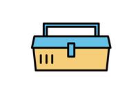 工具箱简笔画图片