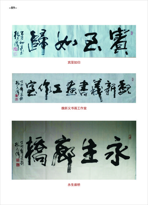 杨志伟书法:题写牌匾美观,大气,金戈铁划,刚劲有力