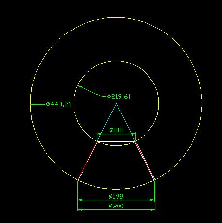 钣金厂就是这样展开大小头的!