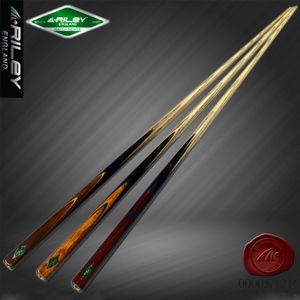 英国riley瑞丽莱利台球杆通杆小头斯诺克桌球杆3/4黑八台球杆rma