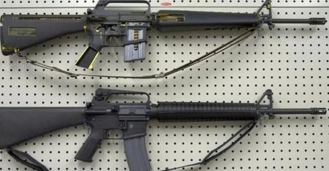 m16突击步枪小口径步枪无法绕开的名枪