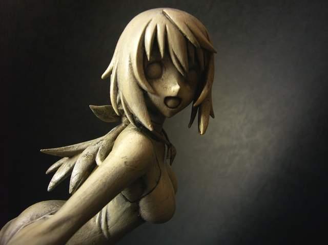 日网友做出石化手办 "丧心病狂"连内裤都不放过