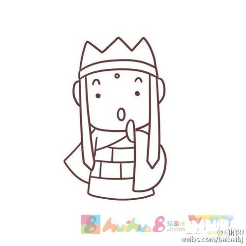 西游记唐僧简笔画图片大全怎么画简笔画教程_绘画吧