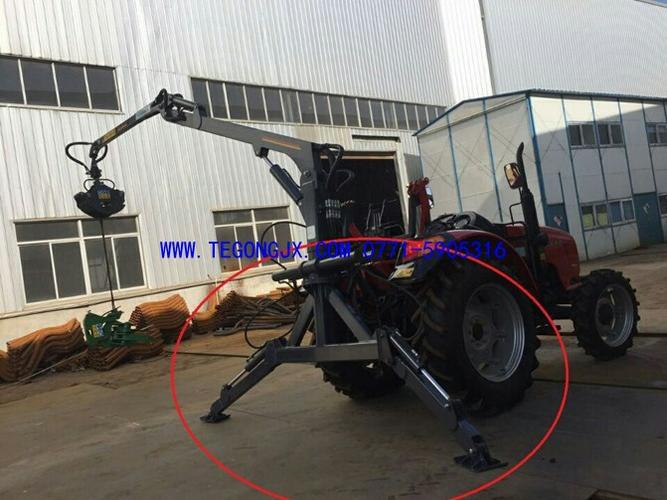 拖拉机式抓甘蔗机械 甘蔗搬运机 抓蔗机 甘蔗装卸机 甘蔗装载