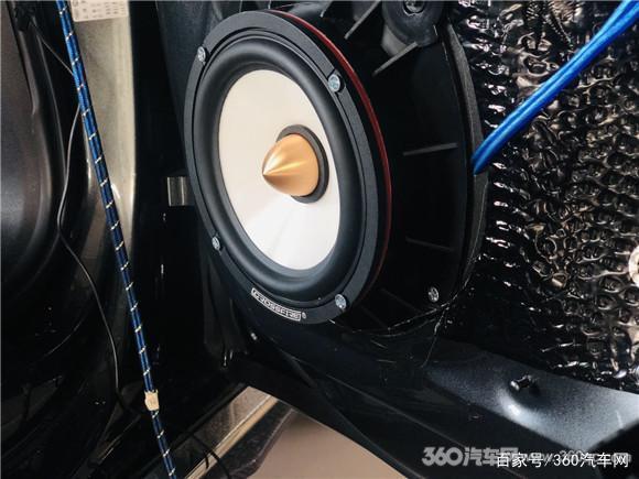 奥迪a4改装交叉火力汽车音响 旗舰三分频精准指向声音