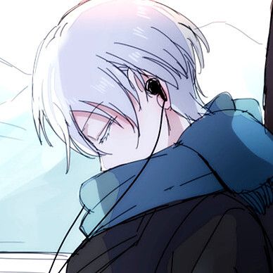 动漫 男生 头像 侧颜 耳机↙ 璃