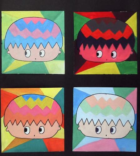 色彩构成作业-成都设计教育 daxieyi.cn