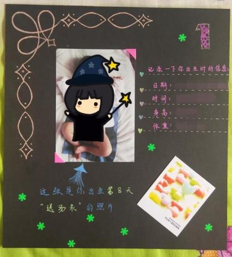 diy相册黑卡简笔画diy相册 手绘黑卡diy相册 黑卡素材 手绘 素材