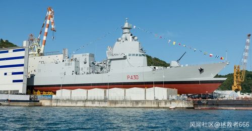 意大利海军首艘ppa巡逻舰下水仪式
