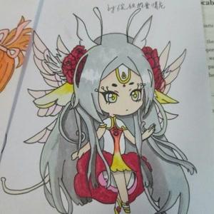 小花仙不灭忍简笔画