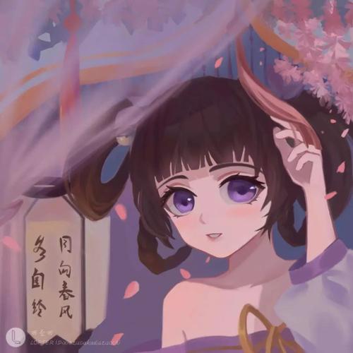 小乔(丁香结)同人壁纸/头像——王者荣耀(一)