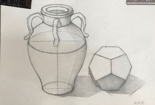 老马画室中学生组2019结构素描写生训练