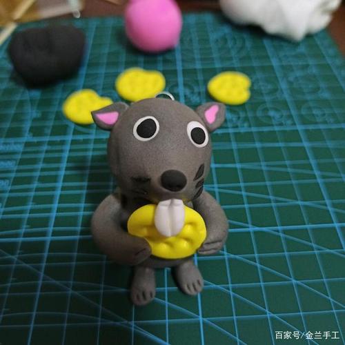生肖老大,小老鼠来了(彩泥)