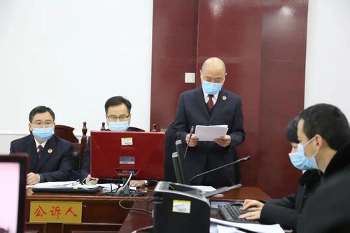 检察长秦学文亲自办理的郭某甲等3人恶势力犯罪案件在魏县法院开庭