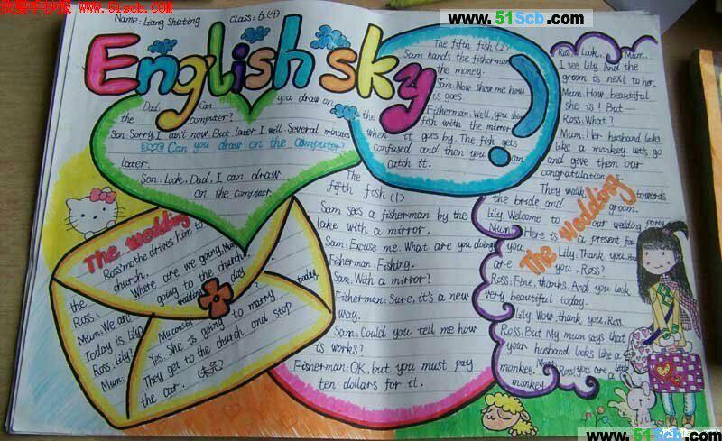 求8k大纸的英语手抄报,两张,主要是介绍我的家,要完全