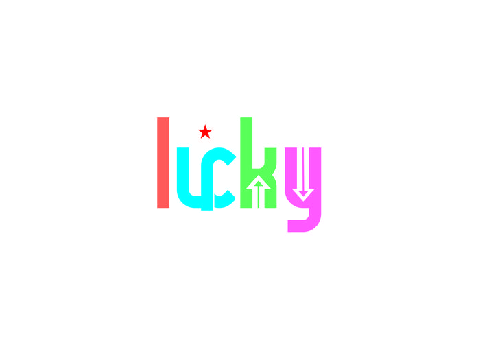 依据英文字母lucky设计logo设计-logo-猪八戒网