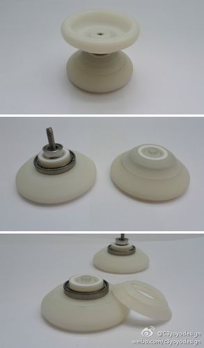 以下为c3yoyodesign 全新概念悠悠球照片及拆解图