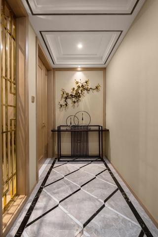 大户型新中式过道装修效果图