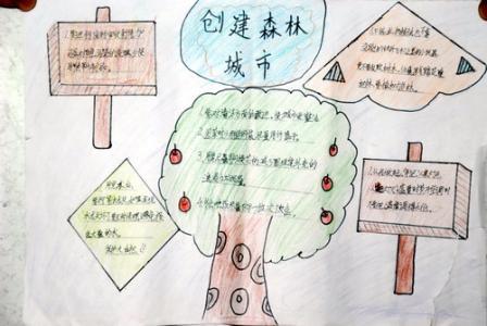 一二年级创森手抄报 二年级手抄报