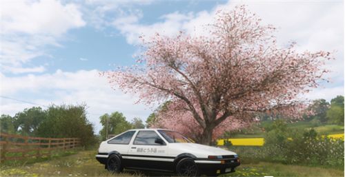 绝美樱花道实景还原《极限竞速:地平线4》春季赛开启挑战不断