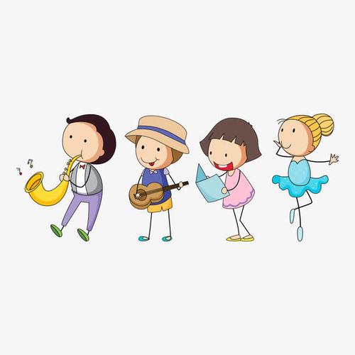 卡通课堂学习音乐