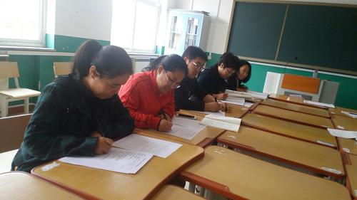 宝坻林亭口高中数学教研组举行大组教研活动