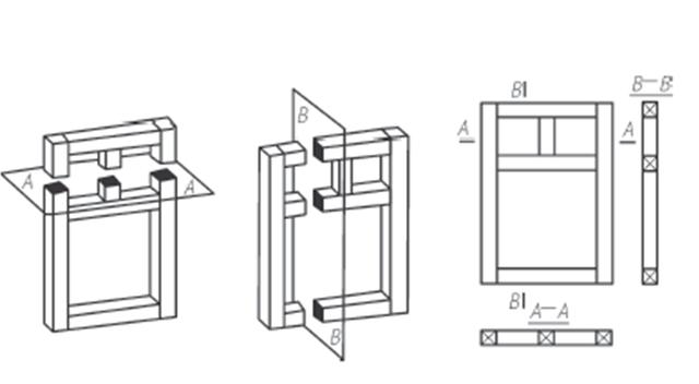 室内设计家具剖视与剖面