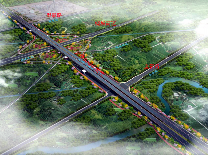 天府大道北延线(成德大道北延线)三环路至围城路段跨线桥及下穿隧道