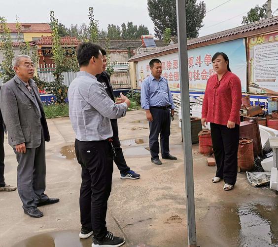 县委常委,常务副县长王淑娟到乡镇督导调研"双替代"和"气化南乐"工作