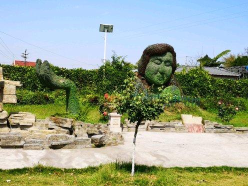 欣赏隆昌万花谷图景