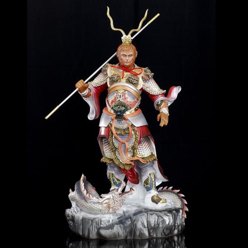 战圣美猴王齐天大圣孙悟空佛像家用供奉摆件客厅禅意