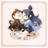欺师q版立牌 预售花晏萧承嗣双角色人物桌面摆件 腾讯动漫官方周边