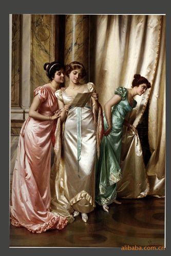 欧洲油画/宫廷人物 世界名画/宴会名画 历史名画