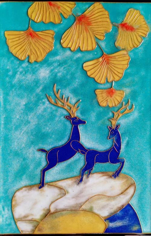 掐丝珐琅作品展示